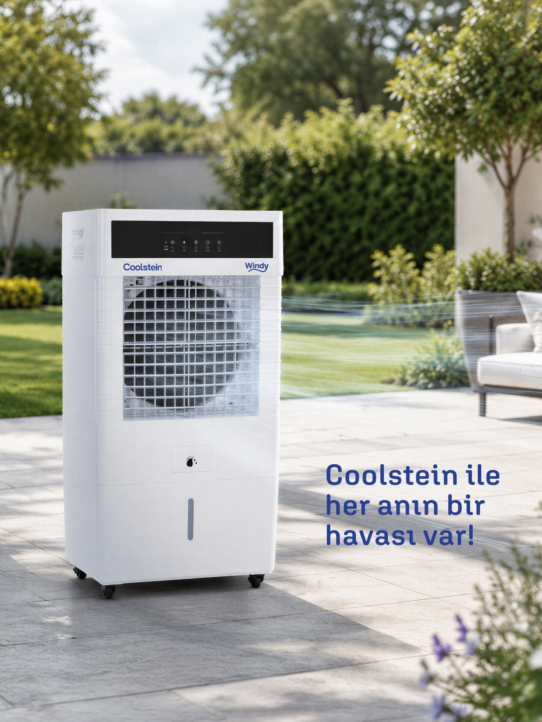 Coolstein Windy  70 Litre Sulu Klima (Endüstriyel Evaporatif Soğutucu)